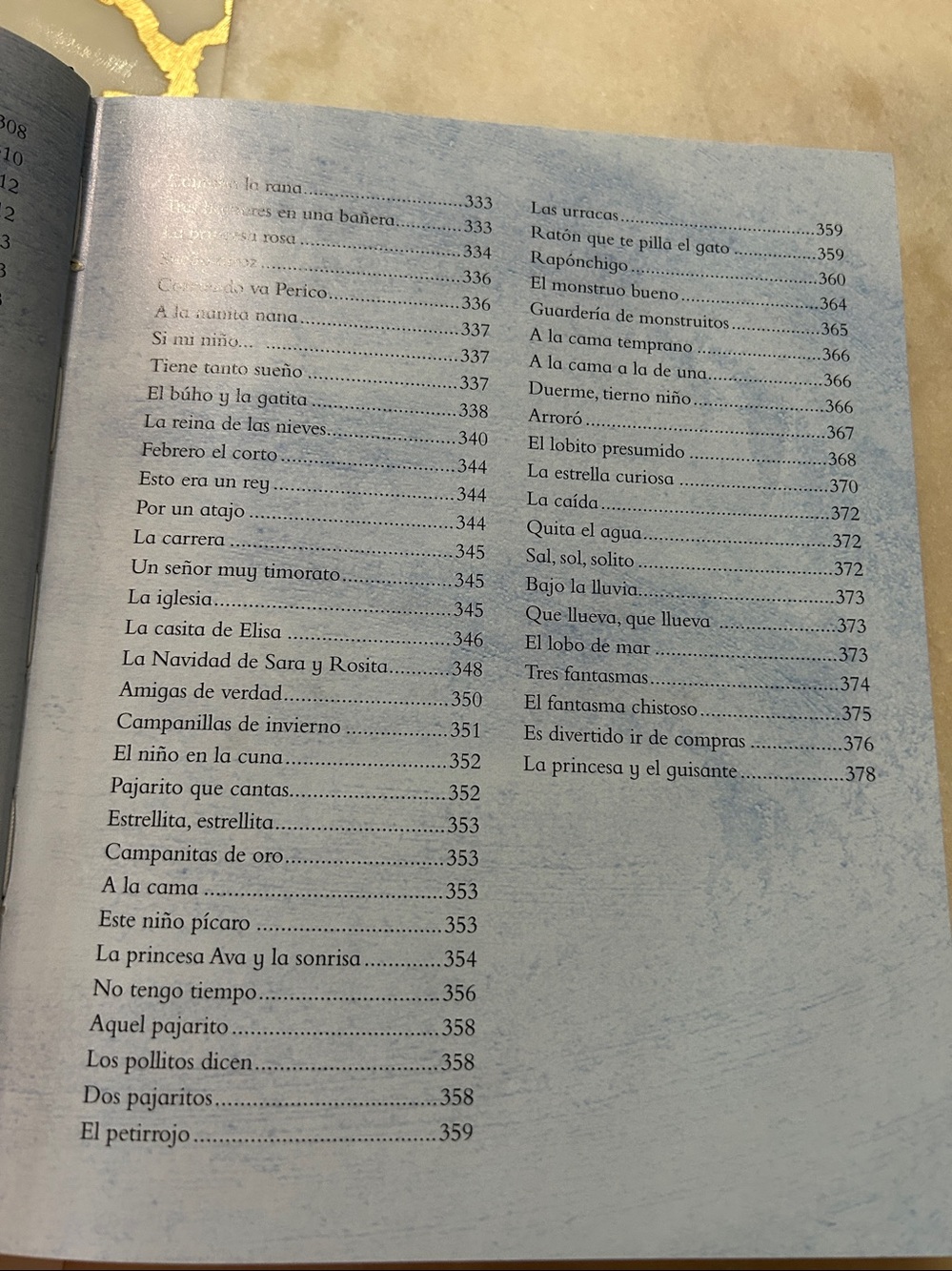 365 cuentos y rimas para la hora de dormir -Children’s Spanish Book Hardcover - Picture 13 of 16